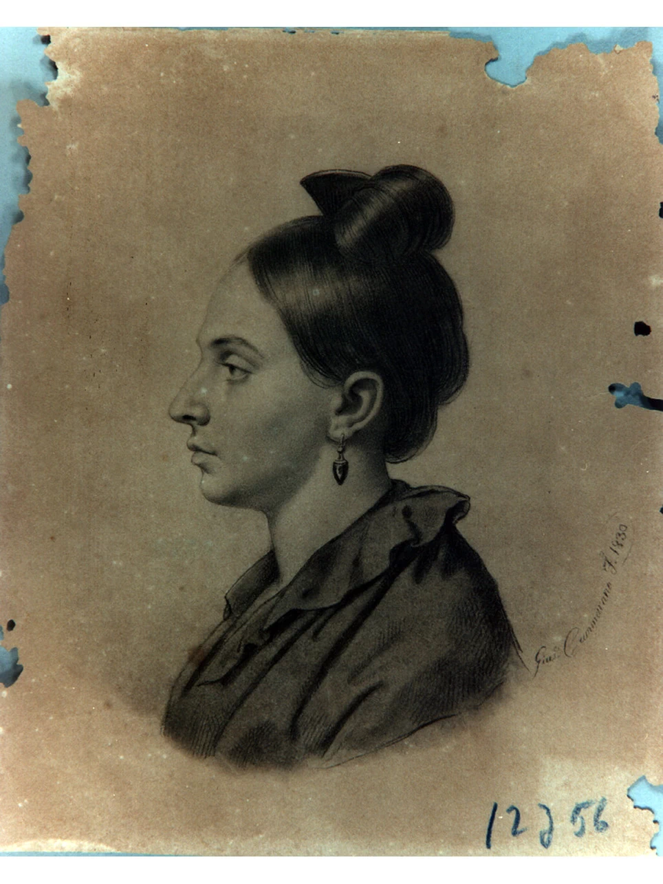 Ritratto di donna - Certosa di san Martino, Napoli